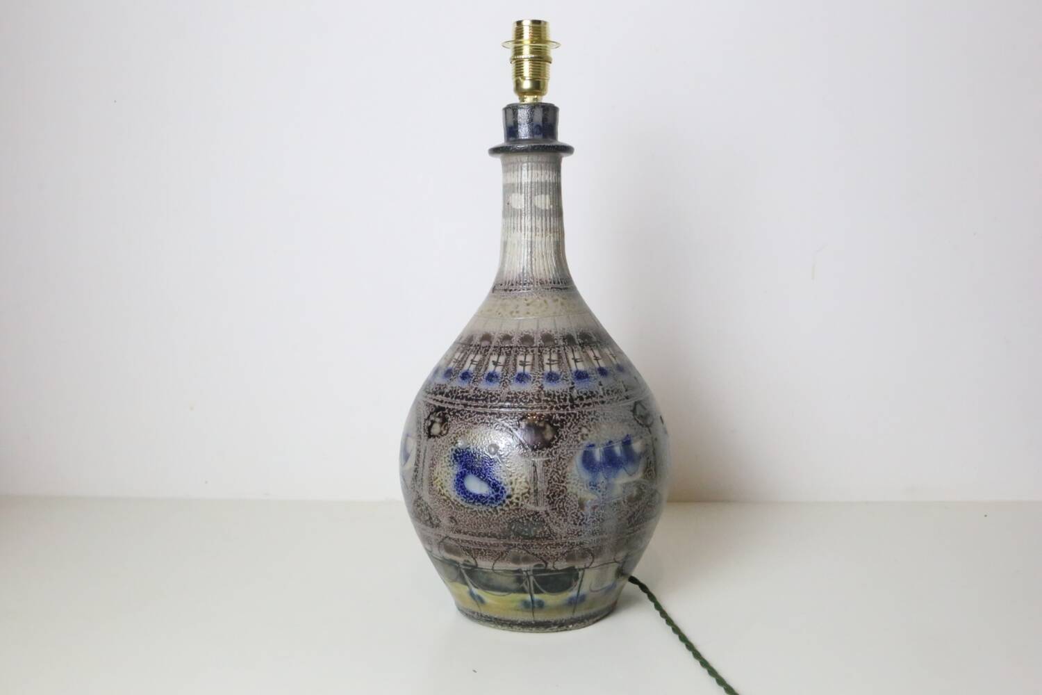 Lucas Antoine ceramic lamp base for Keraluc