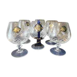 Coffret verres en cristal