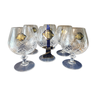 Coffret verres en cristal