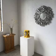 Miroir mexicain vintage en métal