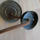 Pair of design wall lamps by Sergio Bernardi Bronze - Italy