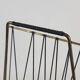 Porte revue scoubidou noir vintage