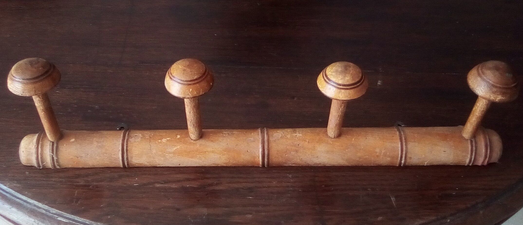 40/50s wooden coat rack