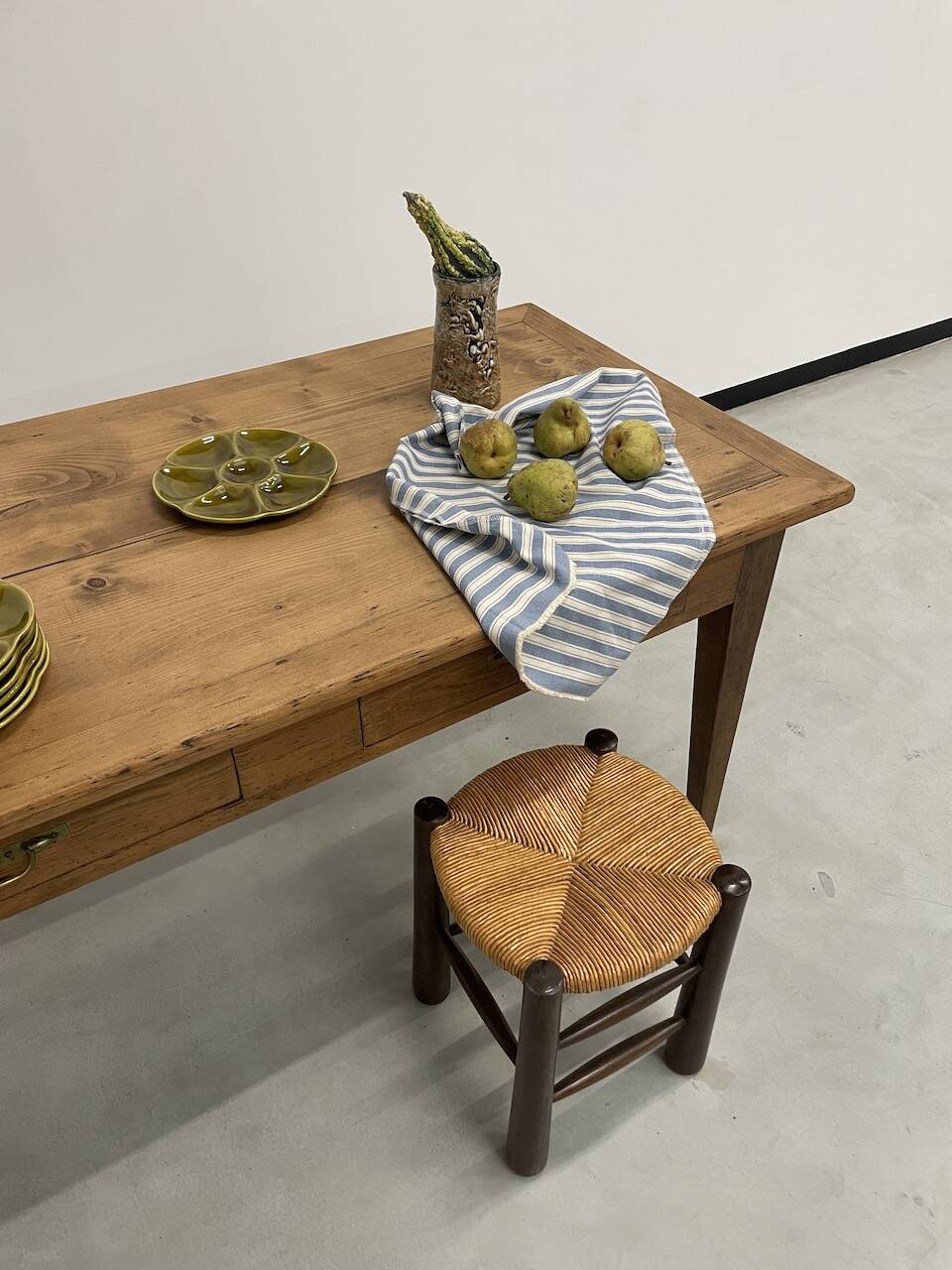 Pine farm table 165 cm