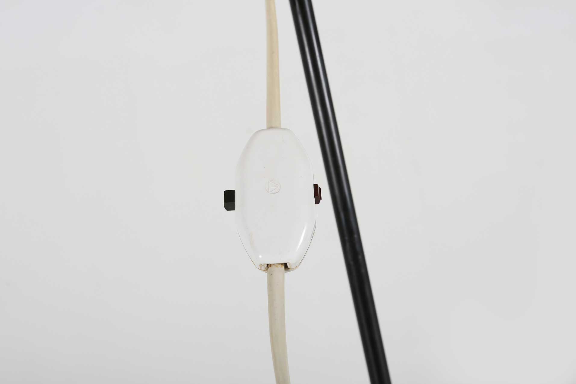 Mid-century adjustable floor lamp