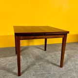 Danish vintage extendable rosewood dining table, 1960s