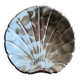 Bol coquillage Ikora en métal argenté