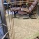 Art Deco Style Faceted Mirror - 95 x 95
