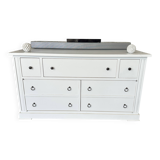 Roche Bobois TV cabinet – Solid oak – 19th century style