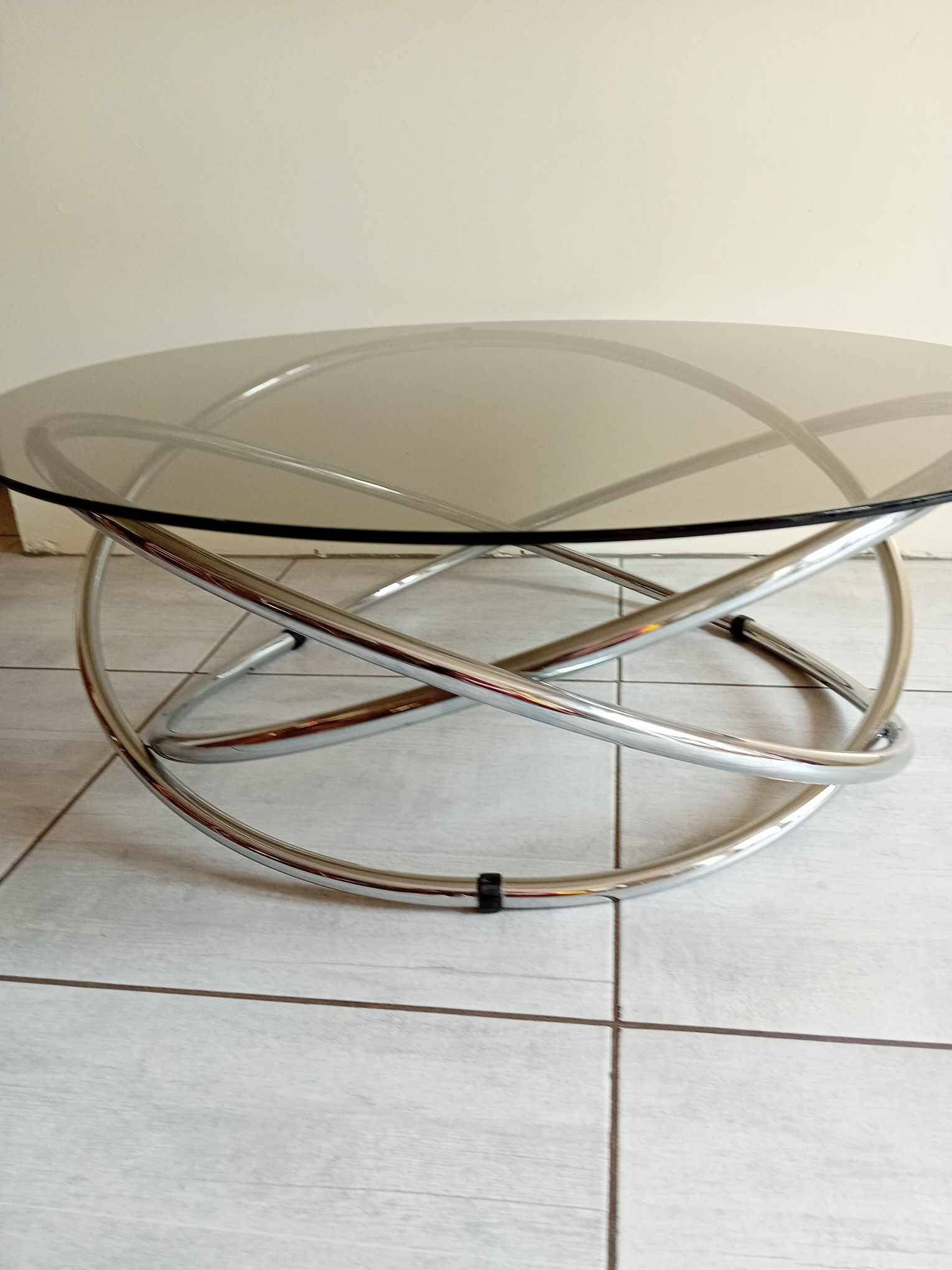 Space Art coffee table year 70