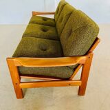Canapé 3 personnes vintage rétro danois du milieu du siècle par Arne Wahl Iversen 1970