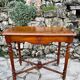 Small louis xiii style mahogany writing table, 19th century