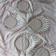 Lot 6 plates transparent glass marguerite duralex vintage