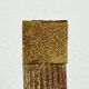 Klaus Lehmann, postmodern brutalist German pottery, sculpted column vase, 1981, ceramic