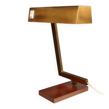German modernist lamp in brass from the 1960s by Pfäffle Leuchten