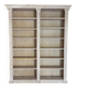 Cerused oak library - High-end