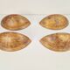 Terracotta Lisicia Wall Lamps from Paolo Marioni, 1970s, Set of 4
