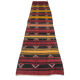 Vintage Turkish Kilim Runner , 340 x 82 cm