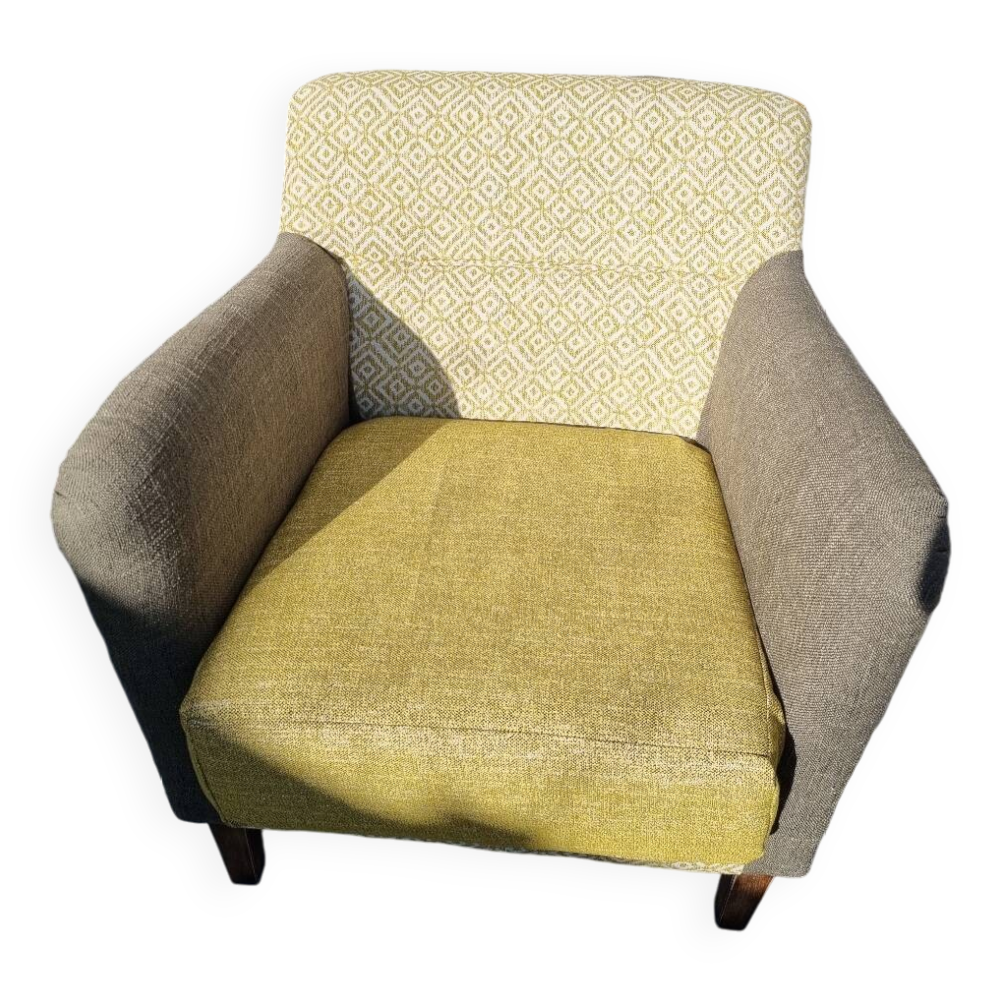 Recent club-style armchair