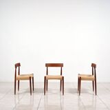 Set of 4 Teak Dining chairs by Arne Hovmand-Olsen for Mogens Kold