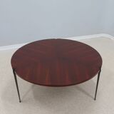 Osvaldo Borsani T61 round coffee table Tecno 1950s