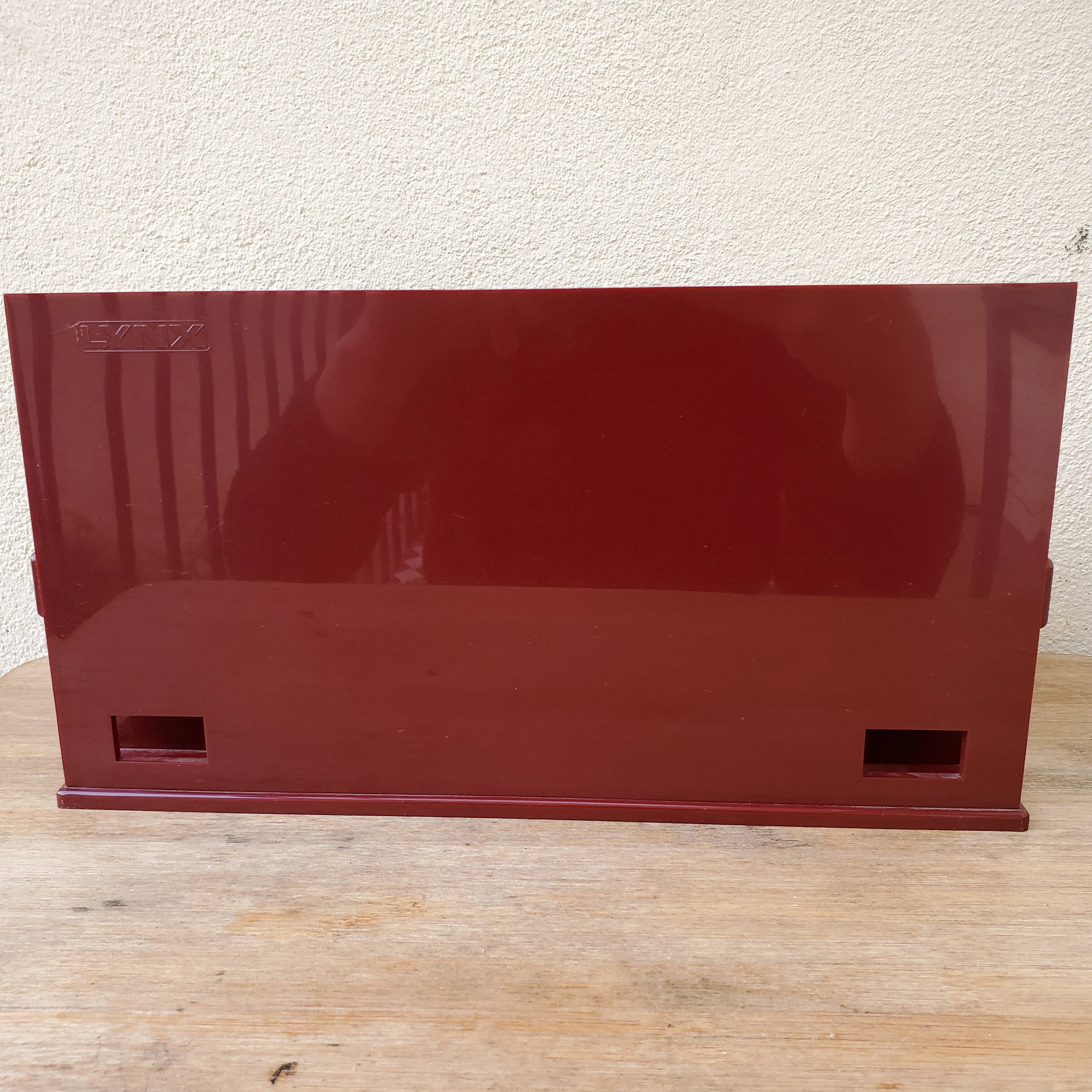 Sorter Lynx burgundy vintage 70's