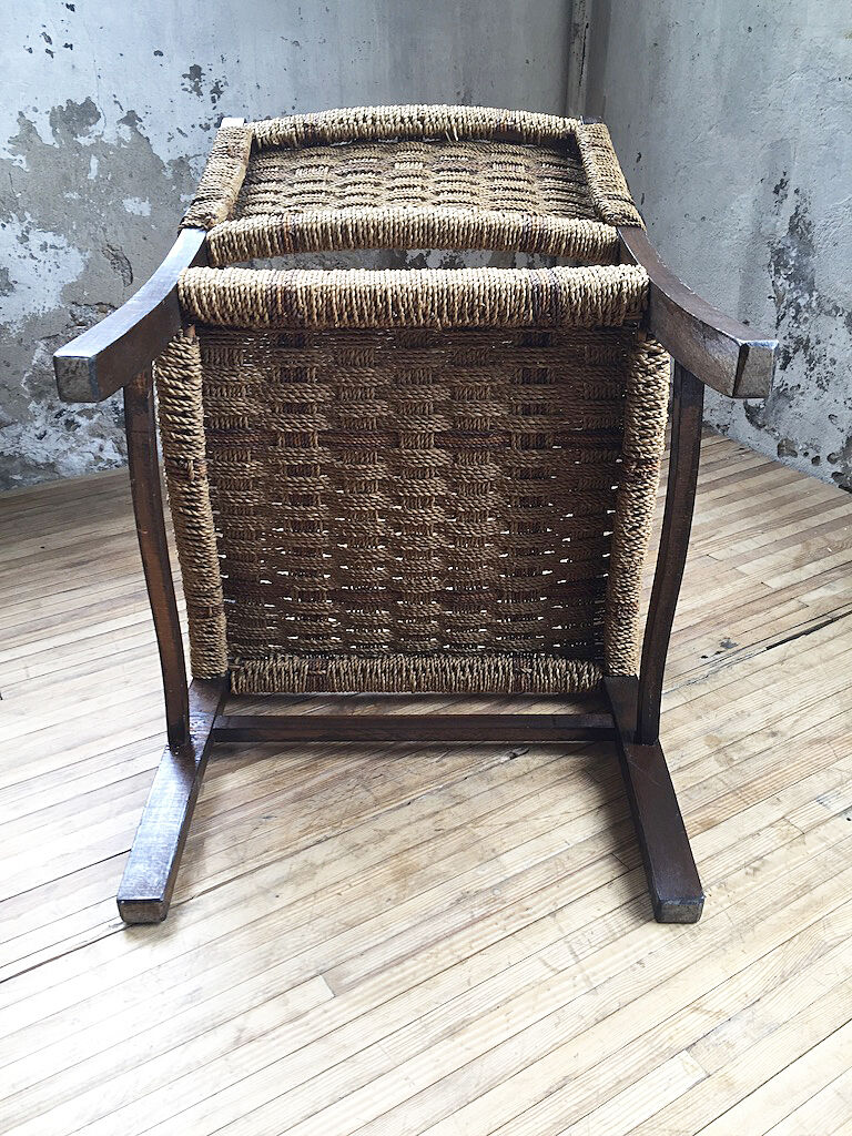 Bridge armchair Vroom and Dreesman in rope