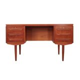 Teak desk, Danish design, 1970s, manufactured by AP Møbler Svenstrup