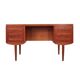 Teak desk, Danish design, 1970s, manufactured by AP Møbler Svenstrup