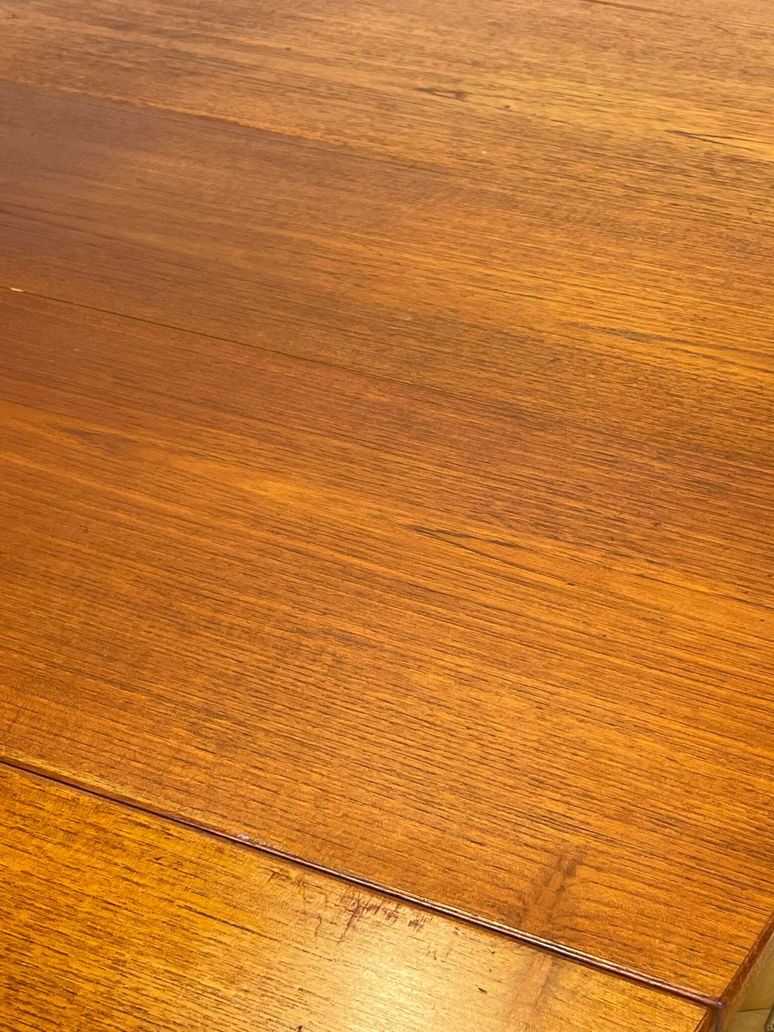 Scandinavian teak table from the 1960s.