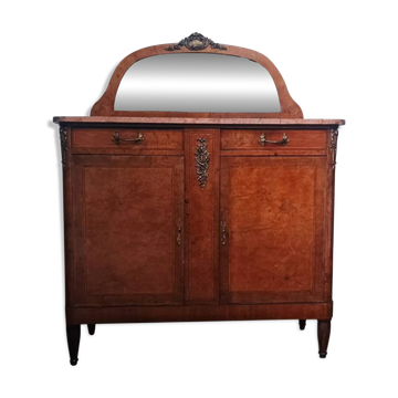 Buffet Art Déco en ronce de noyer