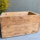 Caisse en bois militaire