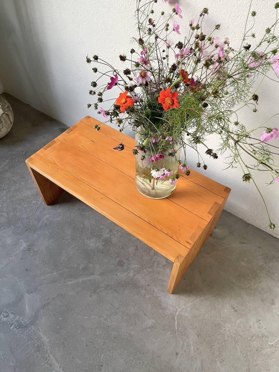 Maison Regain pine coffee table