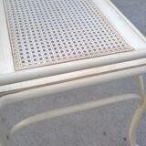 Wrought iron bench