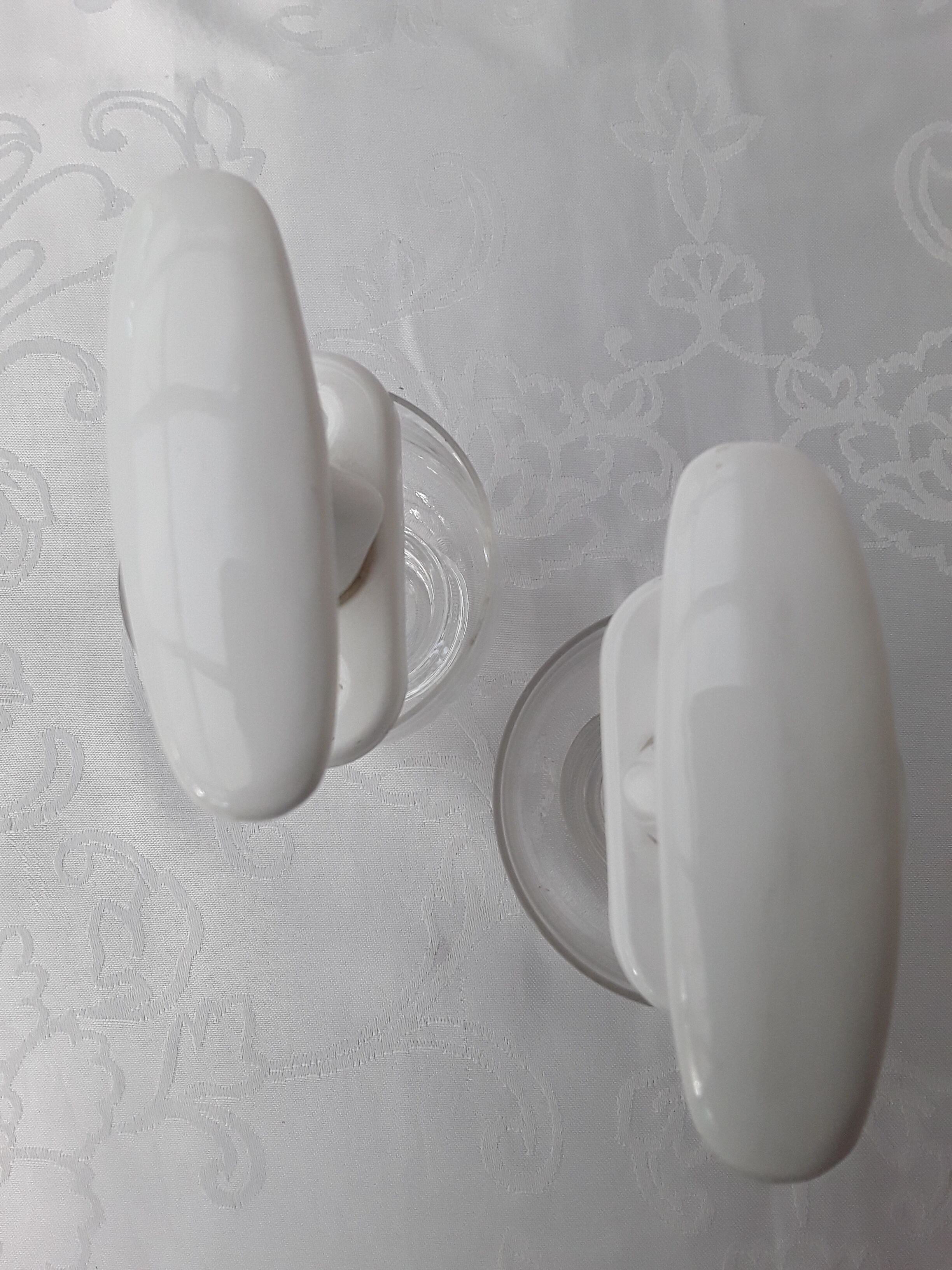 Set of 2 porcelain handles