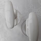 Set of 2 porcelain handles