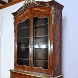 Library Two-Body in Rosewood and Marquetry, Louis XV style – End