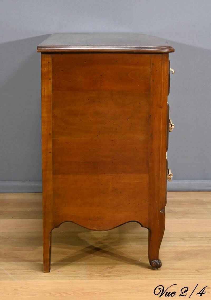 Cherrywood chest of drawers, stamped A.Mailfert – 1st part of the 20th century