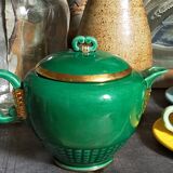 Teapot art-deco slurry of saint-clément numbered