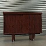 Rosewood and chrome sideboard, 60's