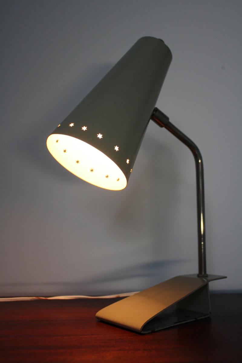 Mid century modern french table lamp