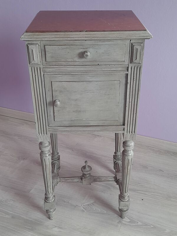 Chevet Louis XVI laqué