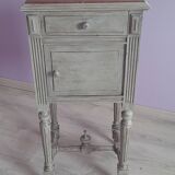 Louis XVI lacquered bedside table