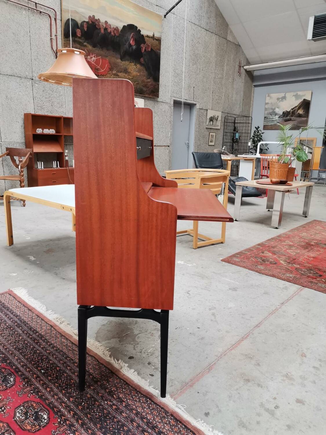 Teak secretary from the 60s