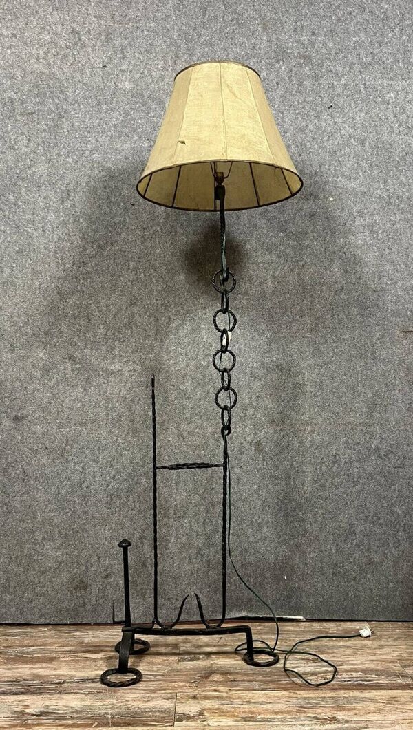 Lampadaire à chaîne d'après Franz West, vers 1970