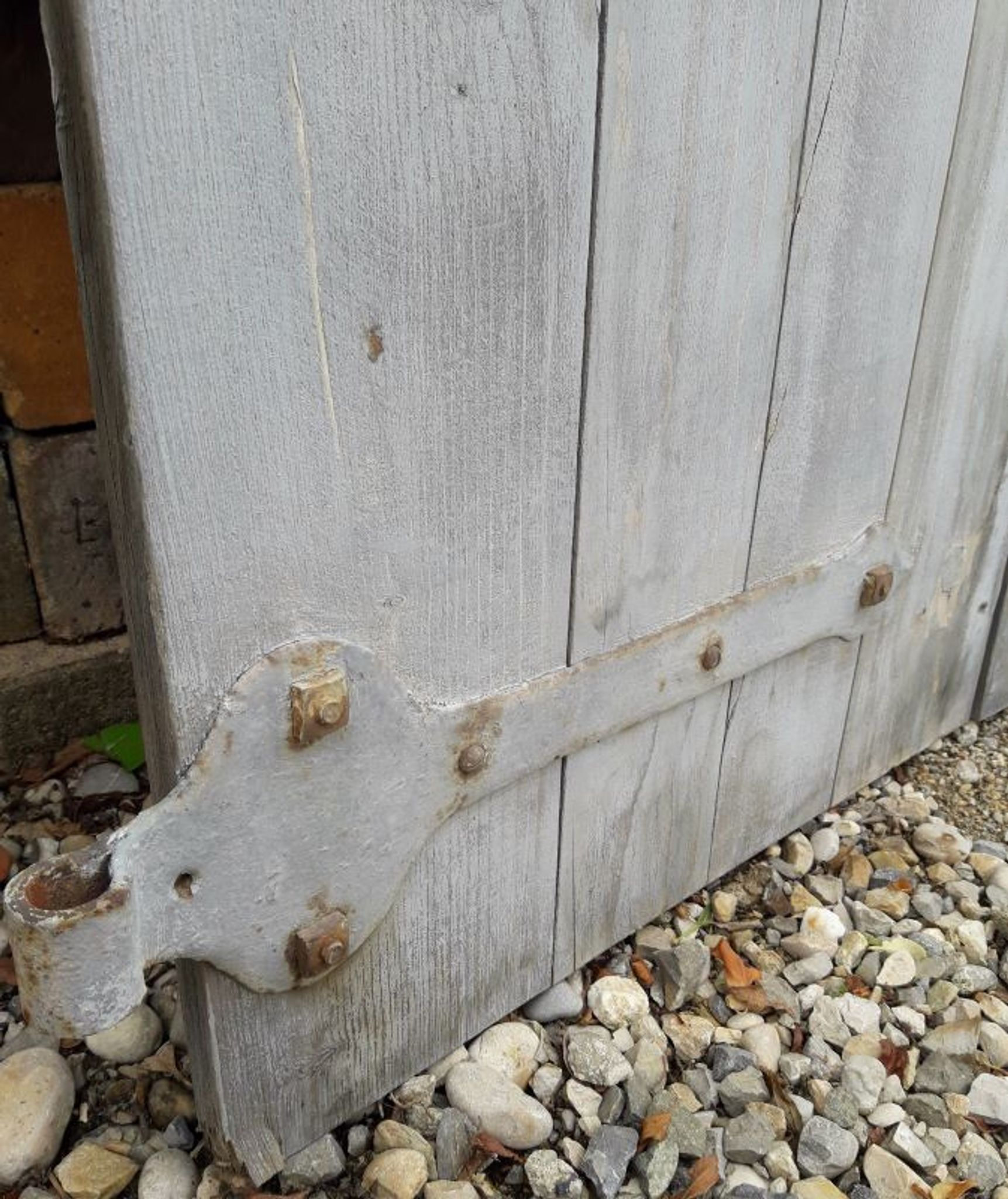 Pair of shutters fir hinges XVIII° old
