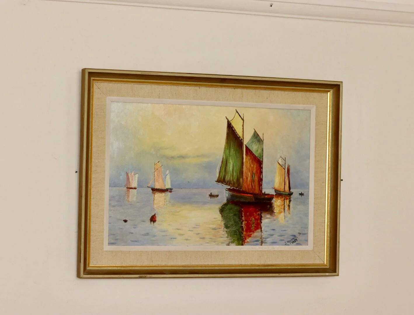 "Ships at Sea" by J. Henrik