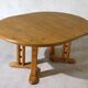 table à manger en pin, Pays Bas, 1970