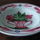 Eastern earthenware soup plate early 20th century