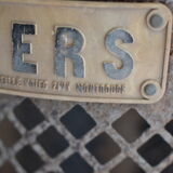 Old paper bin on rue Montrouge
